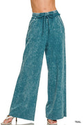 FRENCH TERRY SWEATPANTS - TEAL