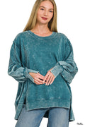Acid Wash French Terry sweatshirt