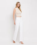 Optic White - Super High Rise 90's Vintage Tummy Control Flare Jeans