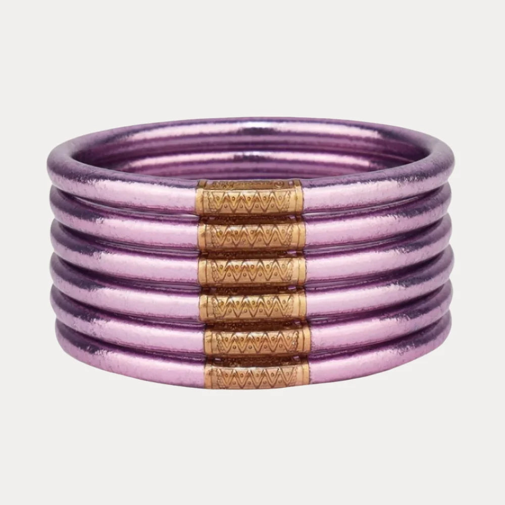 Budha Girl All Weather Bangles - Lila