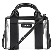Case mate Clear Stadium Bag- Black