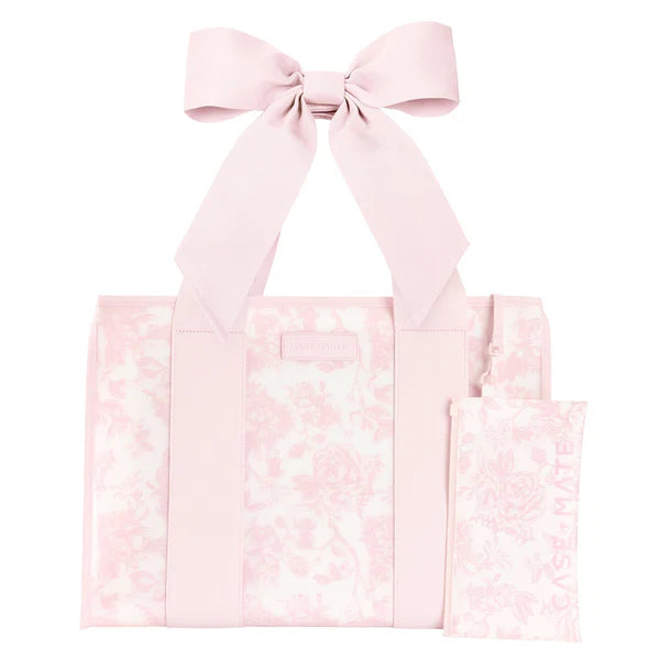 ballet pink afternoon rosé bow Jelly Tote bag