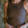 Lulu Mac OG tank - dk olive