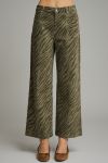 Zebra Print Wide Leg Pant