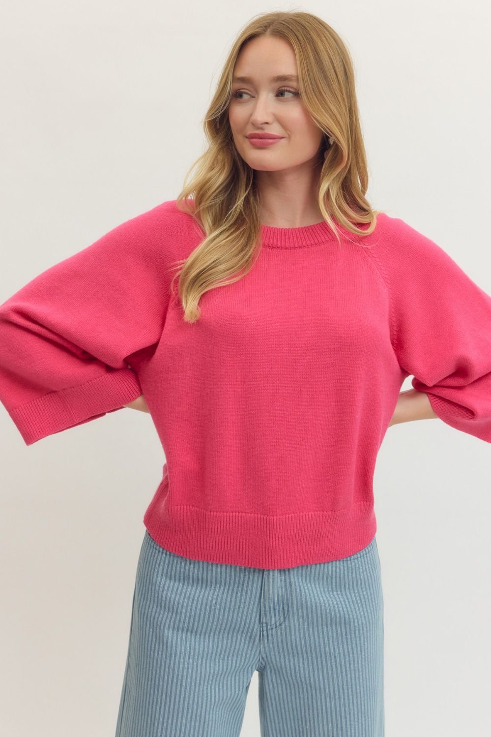 Valentine Pink Sweater