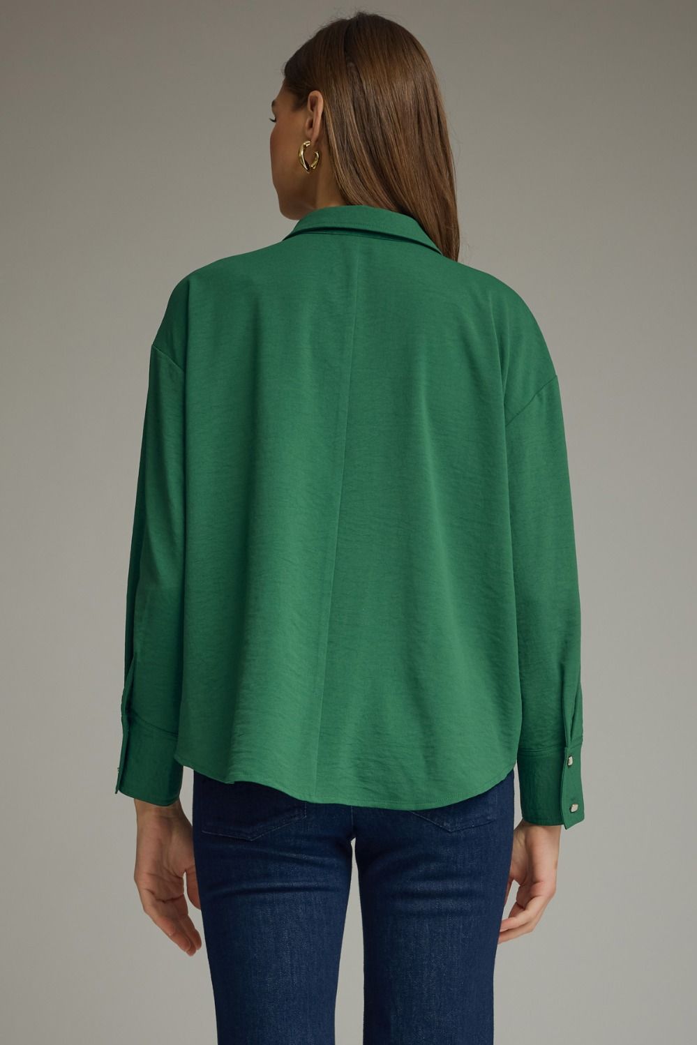 V-neck placket top