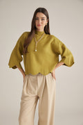 Martini Scalloped Sweater