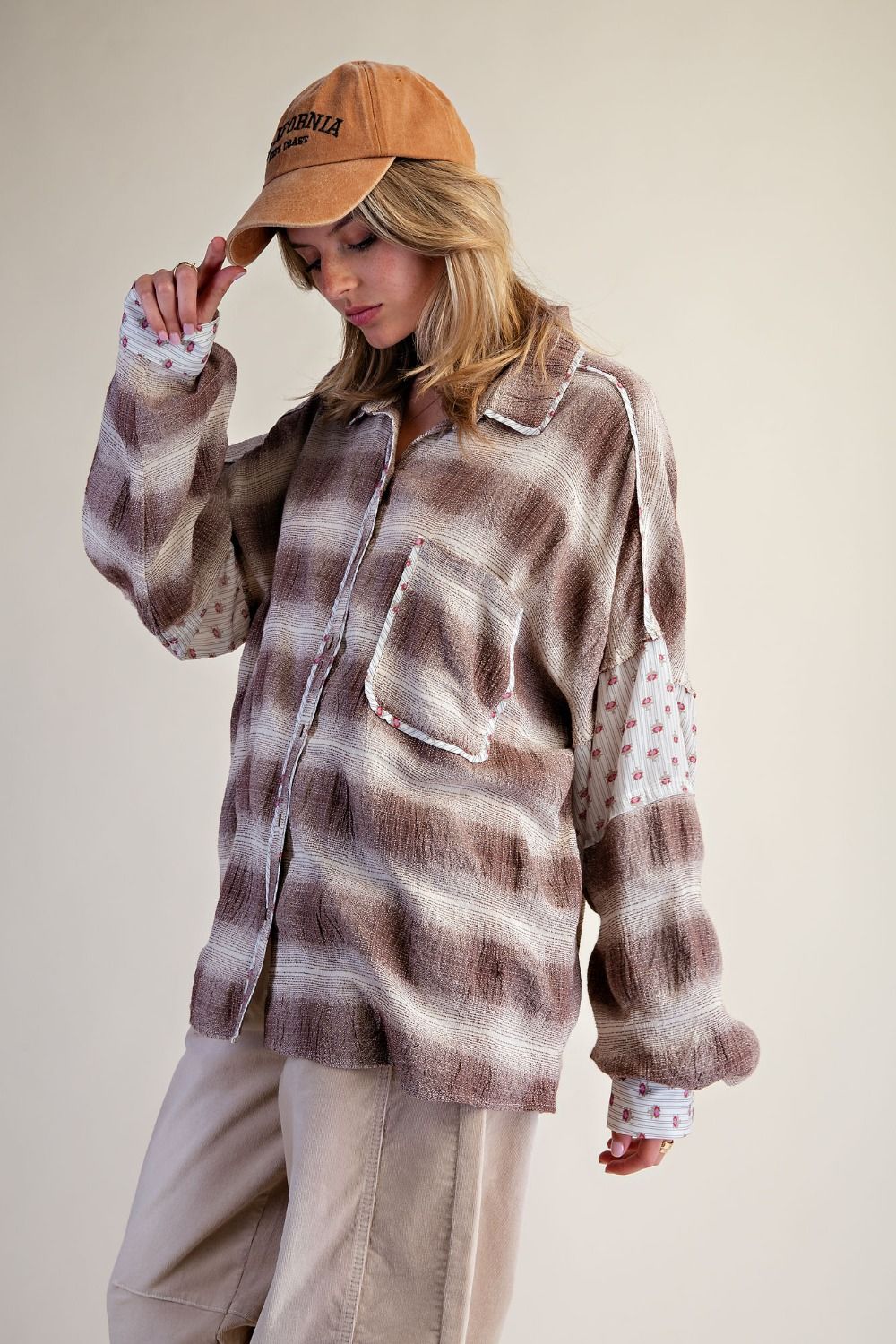 MIX N MATCH BUTTON DOWN FLANNEL