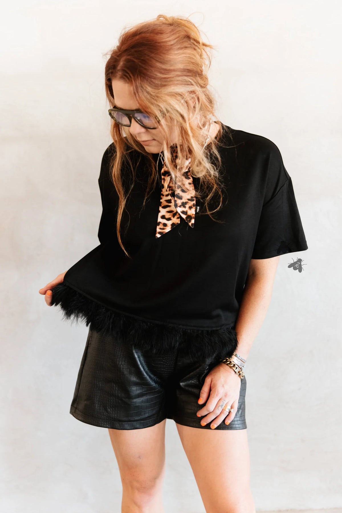 Feather Trim boxy popover top