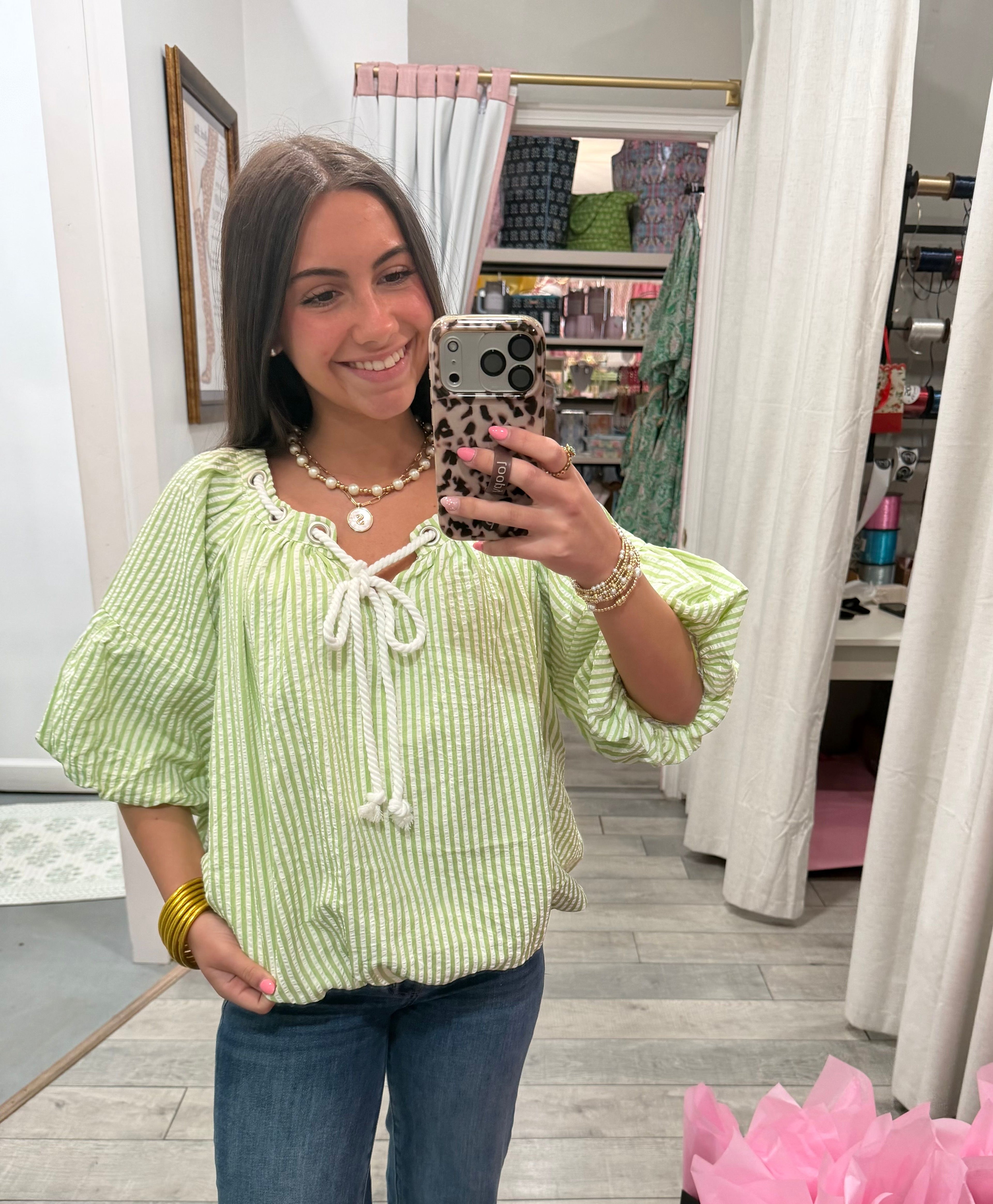 Summer Breeze Striped Top