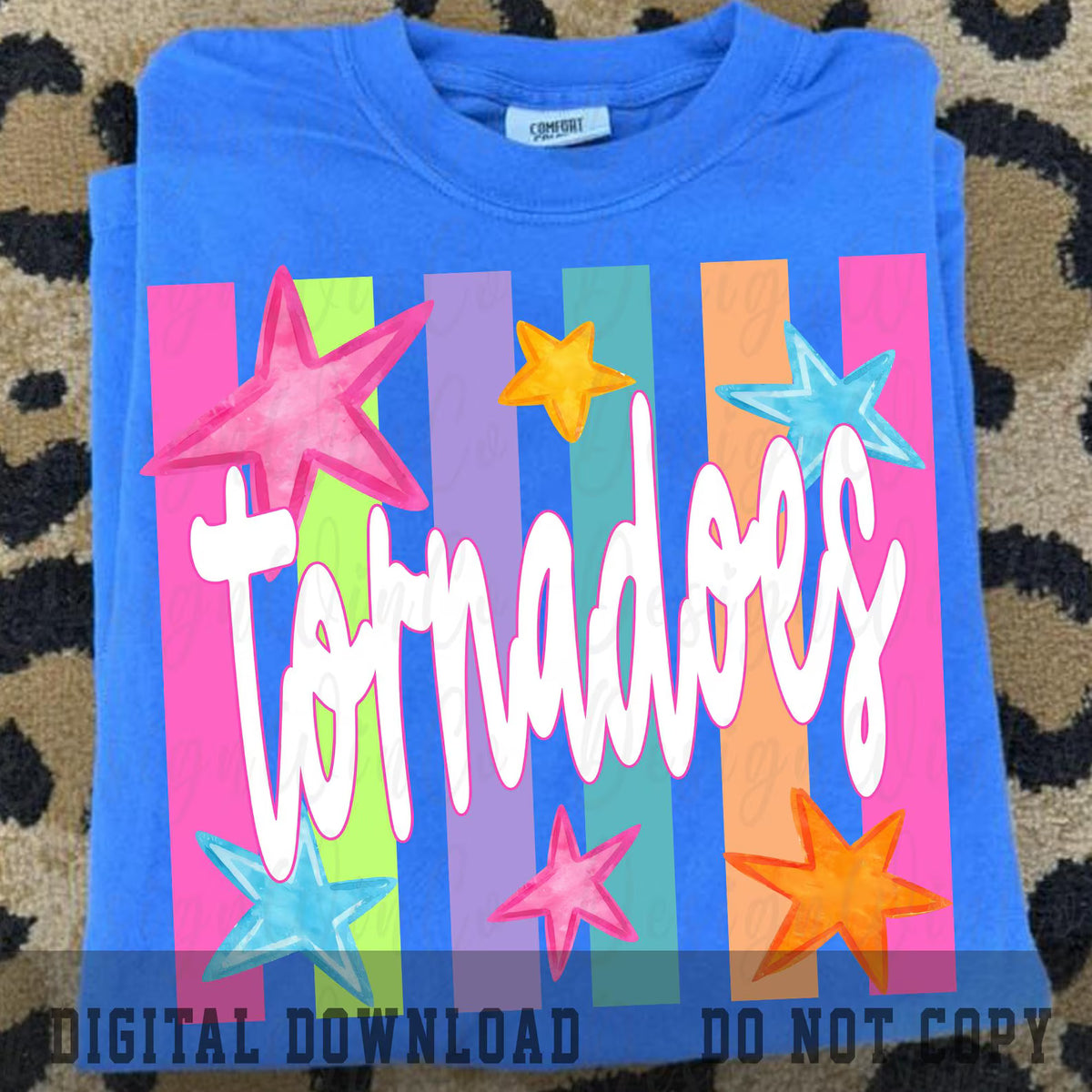 Tornadoes star/stripe tee