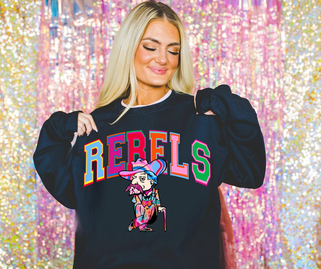 rebels watercolor custom tee