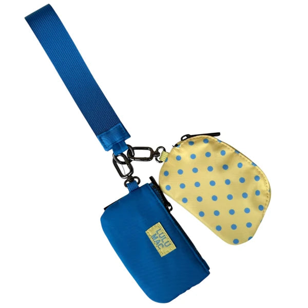 LULU MAC double pouch wristlet