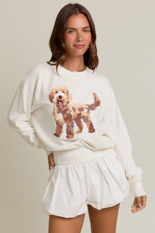 Golden Pup Sweater