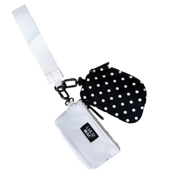 LULU MAC double pouch wristlet