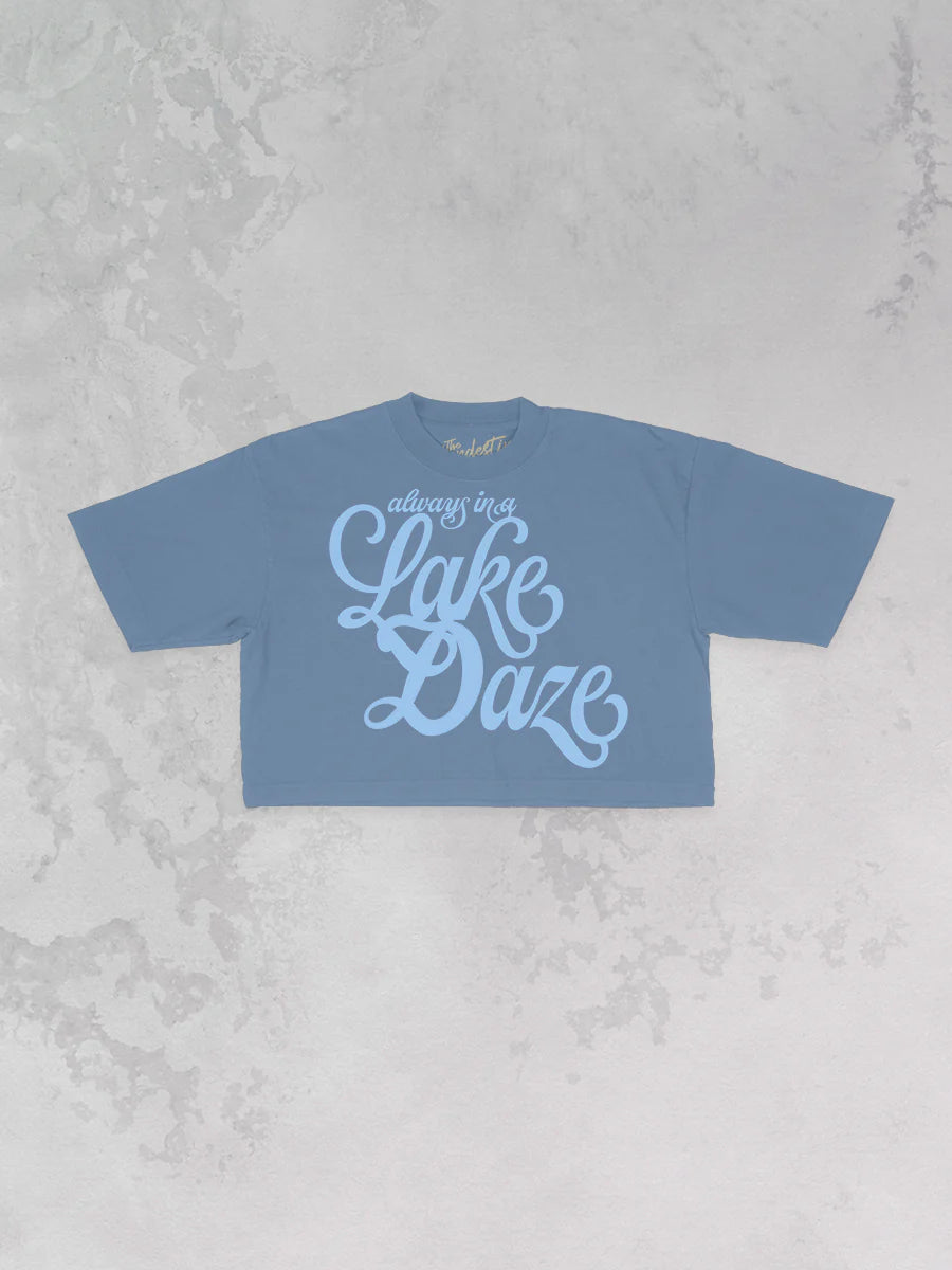 always in a lake daze- Blue Jean