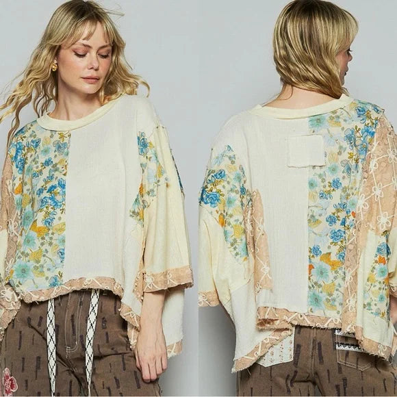 Gypsy Garden Pullover Top