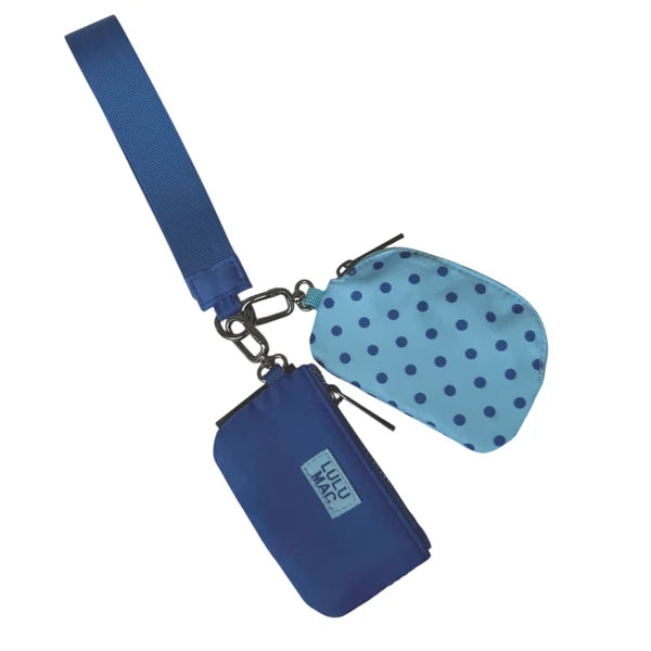 LULU MAC double pouch wristlet