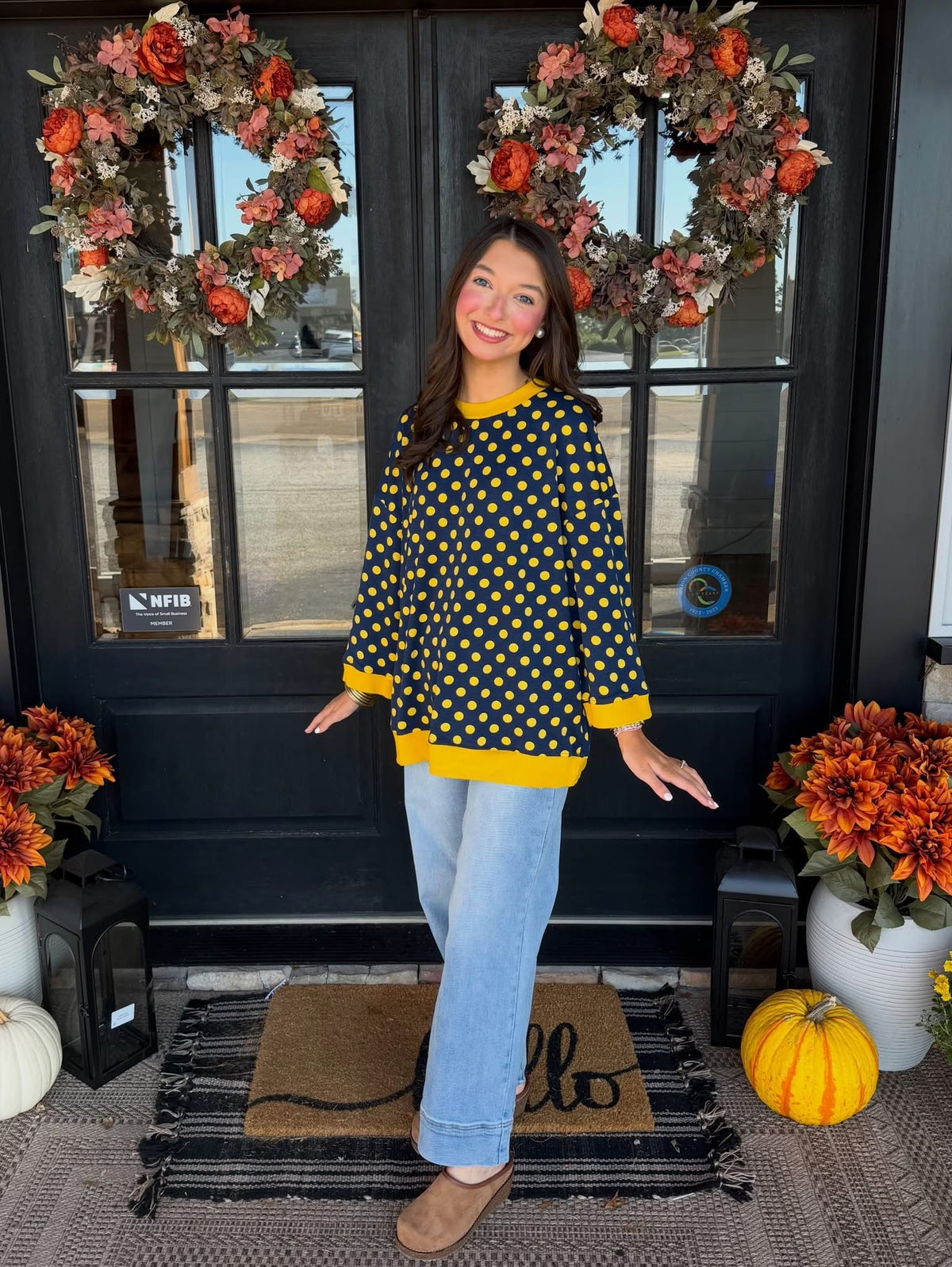 Spirit Polka Dot Long Sleeve