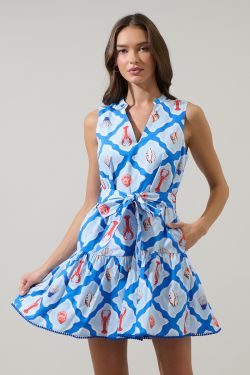 Lobster Bay Vilma Mini Dress