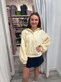 Papermoon Snap Button Collared Sweater