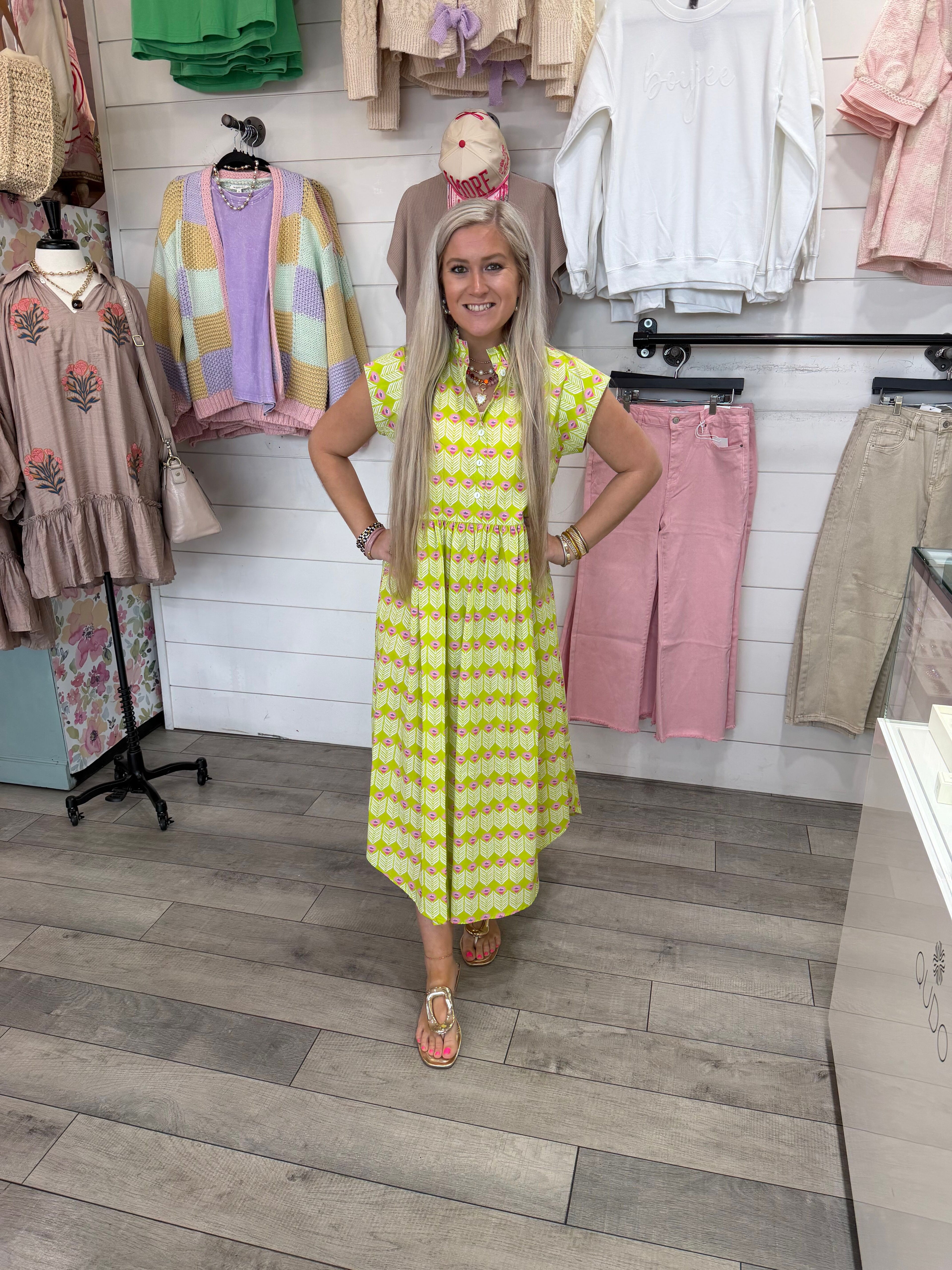 Springtime Glow Dress